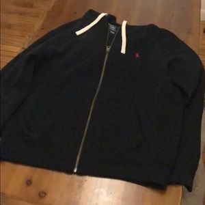Large Black Men’s Ralph Lauren ZIP Up Sweatshirt
